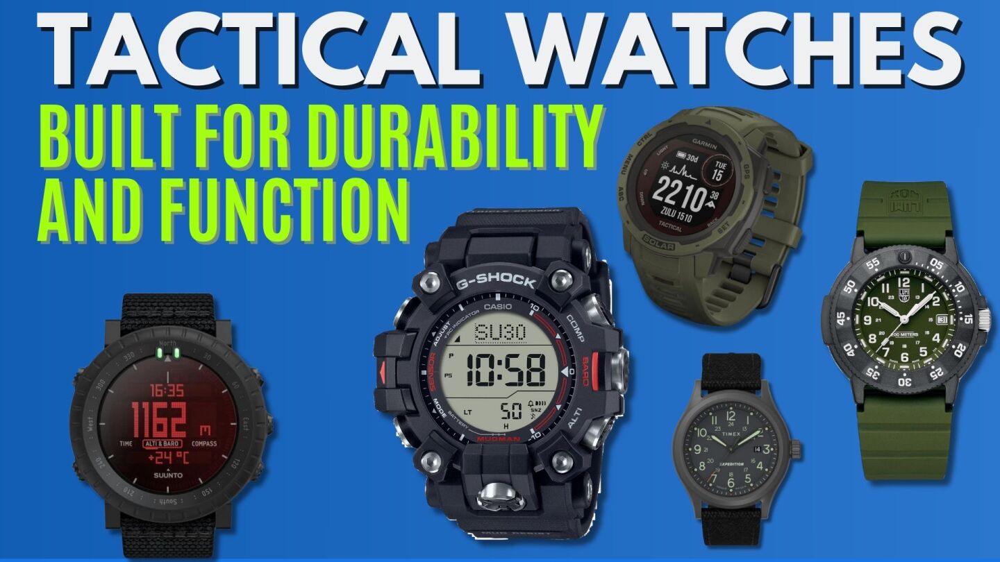 Tactical watches